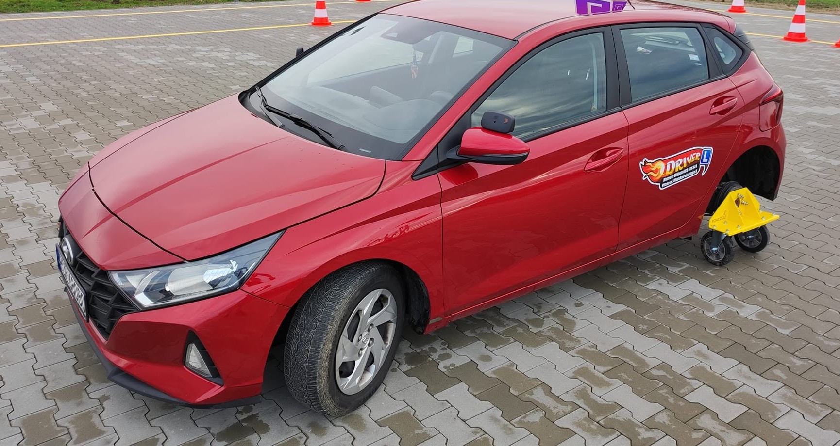 Hyundai i20, auto szkoleniowe OSK Driver